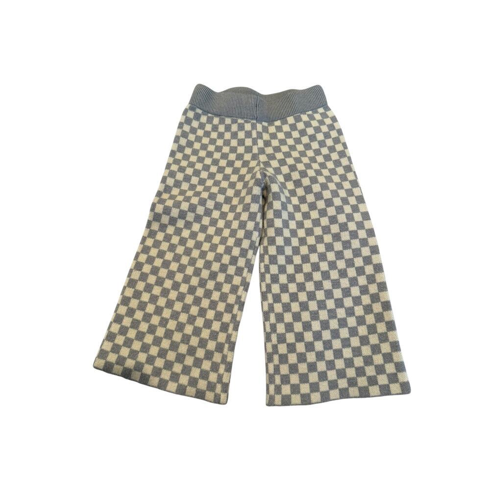 Rylee + Cru Gray Checkered Kids Matching Set - Picture 7 of 8